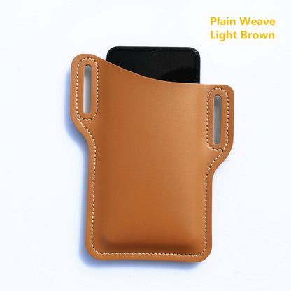 SearchFindOrder Plain Weave Green Portable Multifunctional Belt Cellphone Holster