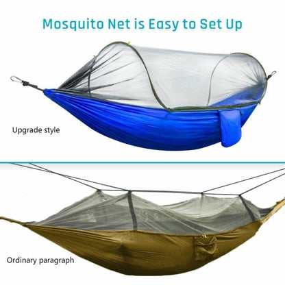 Portable Lightweight 2-Person Camping Hammock with Mosquito Net