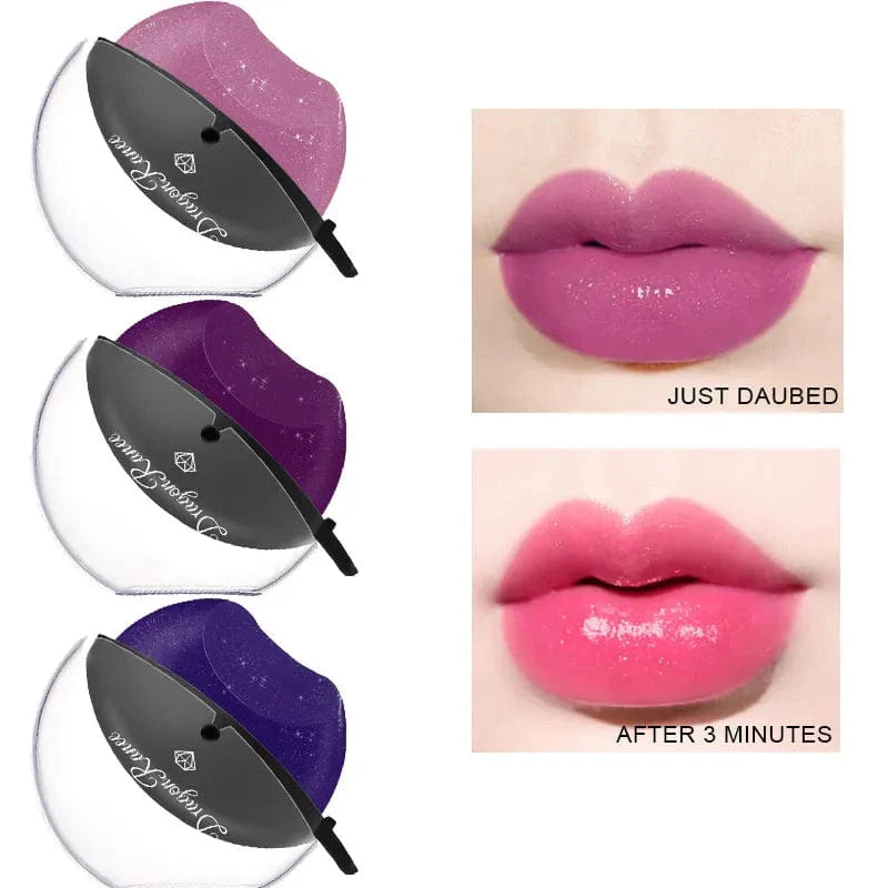 SearchFindOrder 01 color change Lip-shaped Kiss Velvet Lipstick Moisturizing, and Waterproof