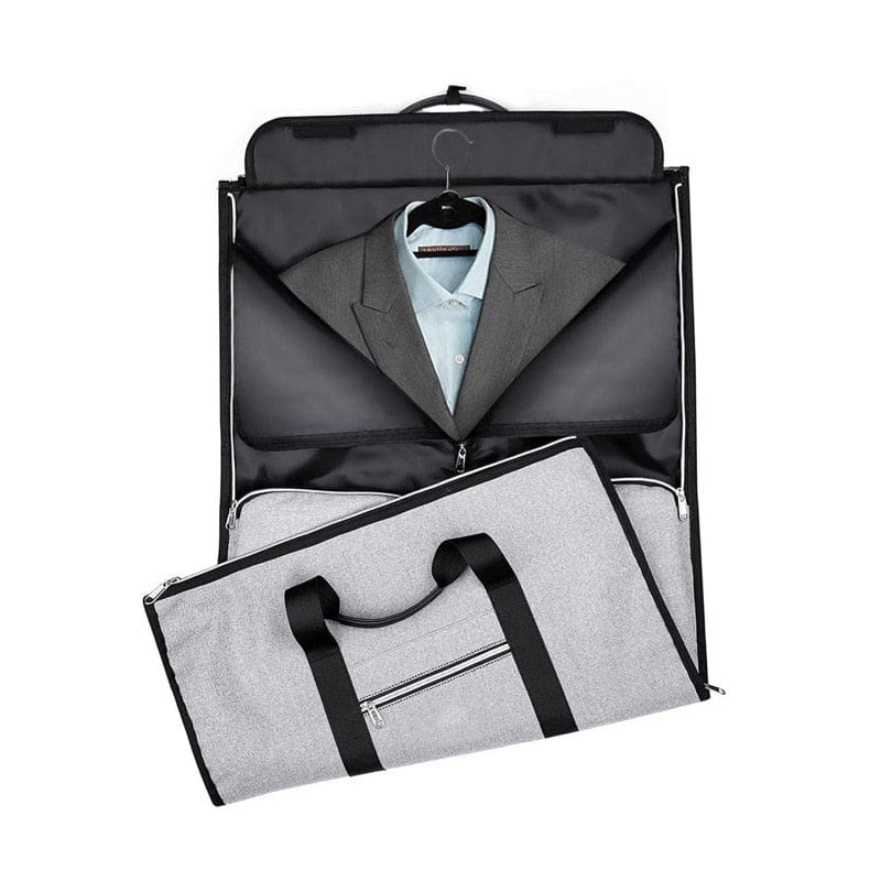 Luxury 2-in-1 Garment Travel Suit Bag and Duffel Bag