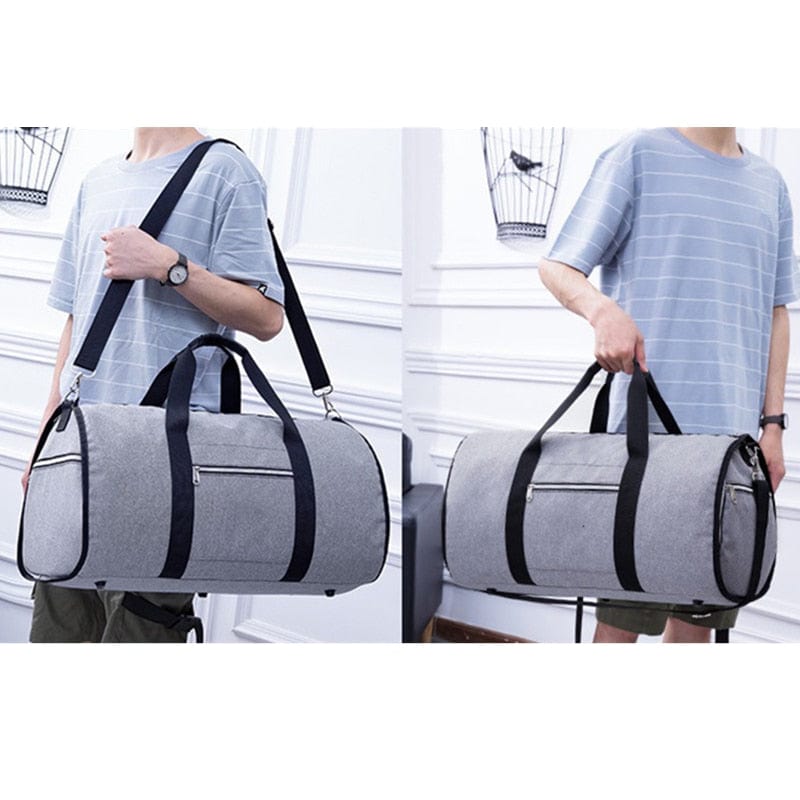 Luxury 2-in-1 Garment Travel Suit Bag and Duffel Bag