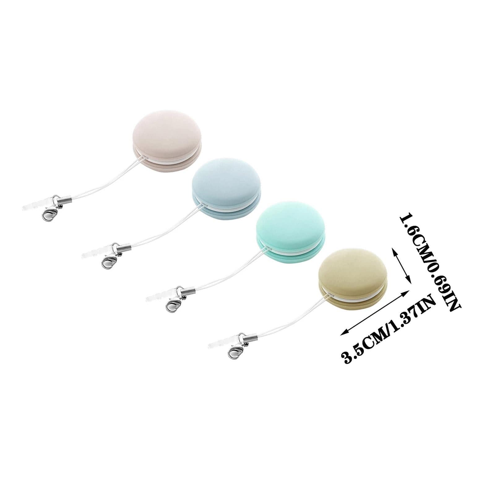 Macaron Phone Screen Cleaner Key Pendant (4 pieces) - Smart Shop (Online Store for wise shoppers) 