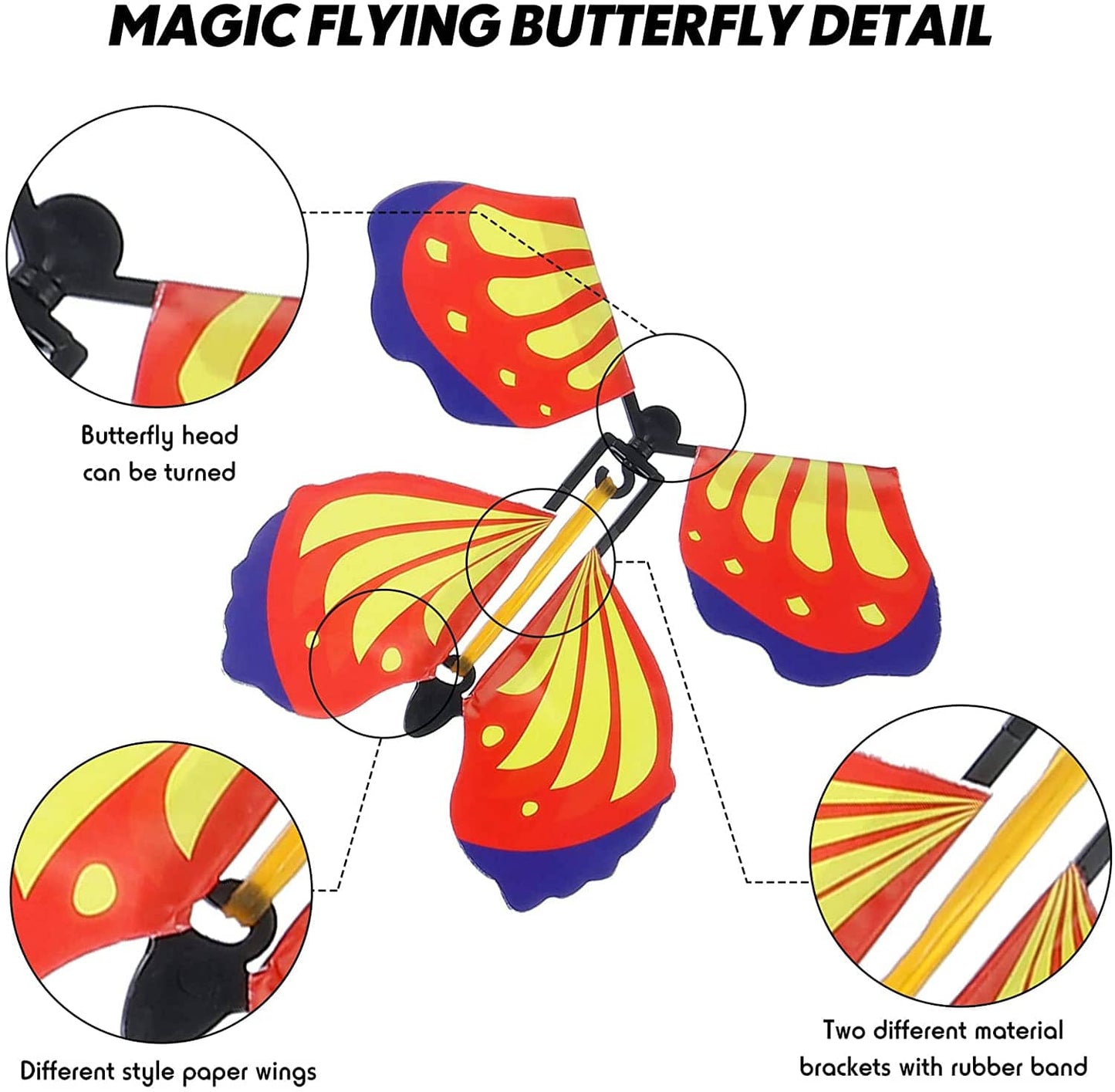 Magic Surprise Flying Butterflies