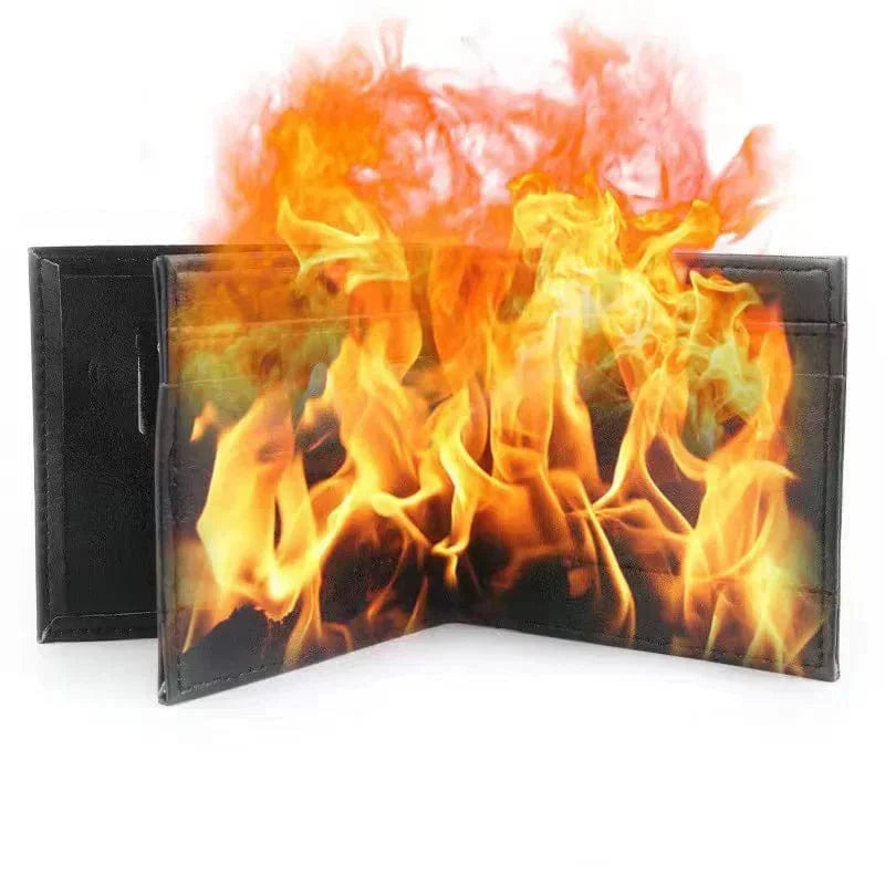 SearchFindOrder Large Area Flame Magic Wallet  Flame