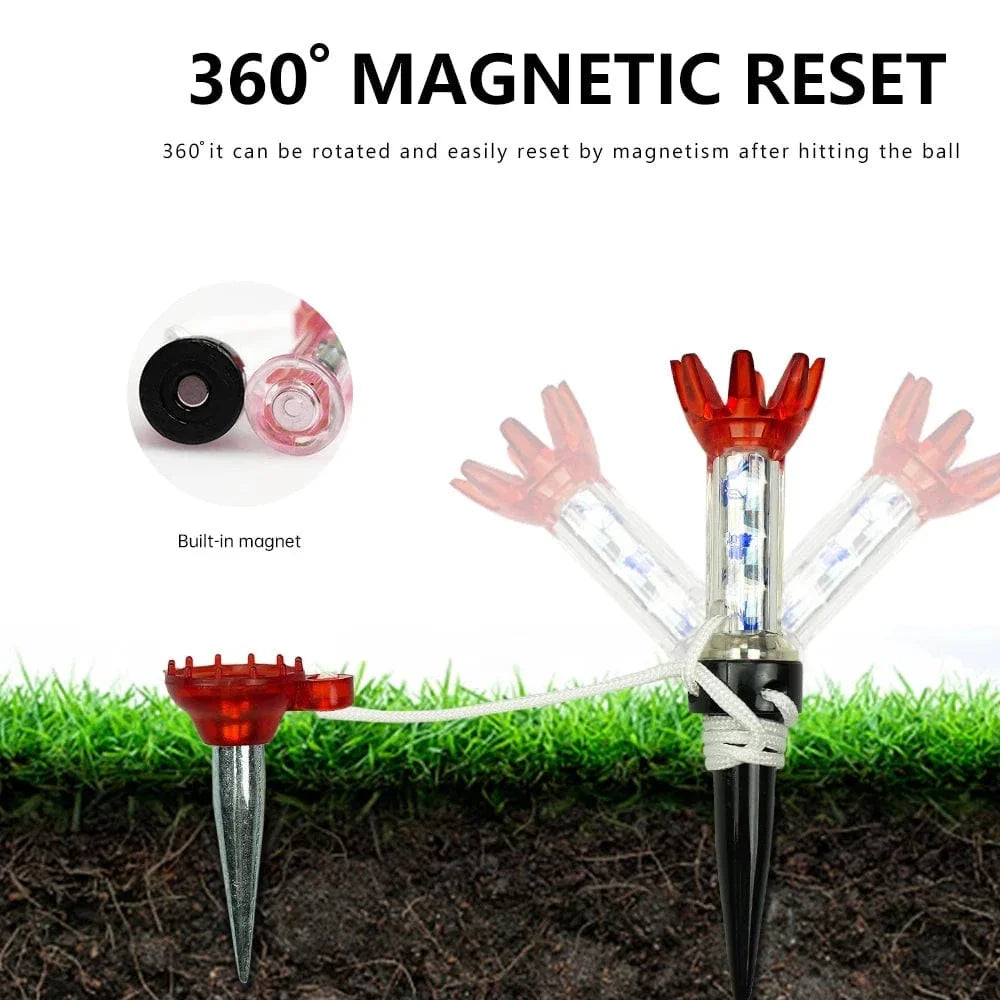 SearchFindOrder 2pc 80mm Magnetic Golf Tee