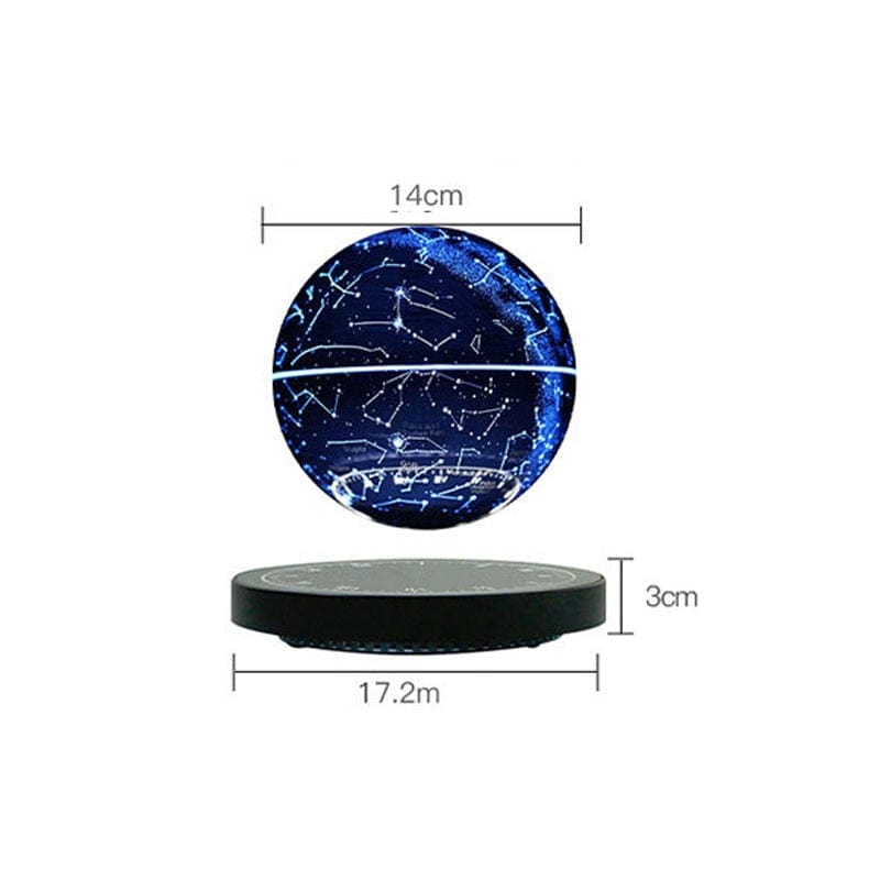 Magnetic Levitating Galaxy Lamp