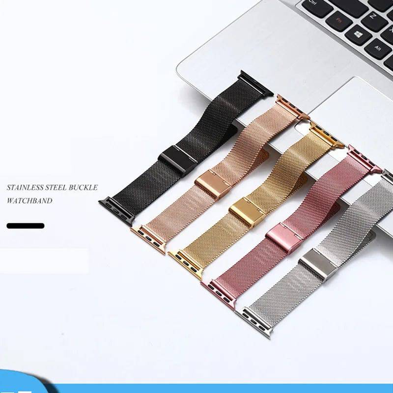 SearchFindOrder silver / 42mm 44mm 45mm Magnetic Wrist Strap For Apple Watch