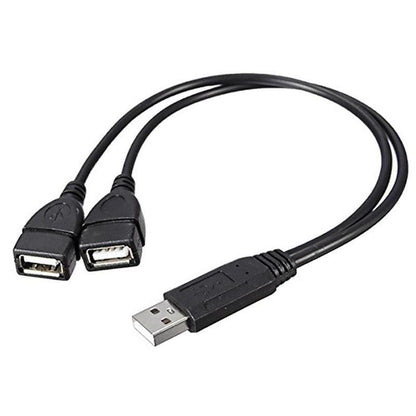 Male to Dual USB Female USB Charging Power Cable - Smart Shop (Online Store for wise shoppers) 