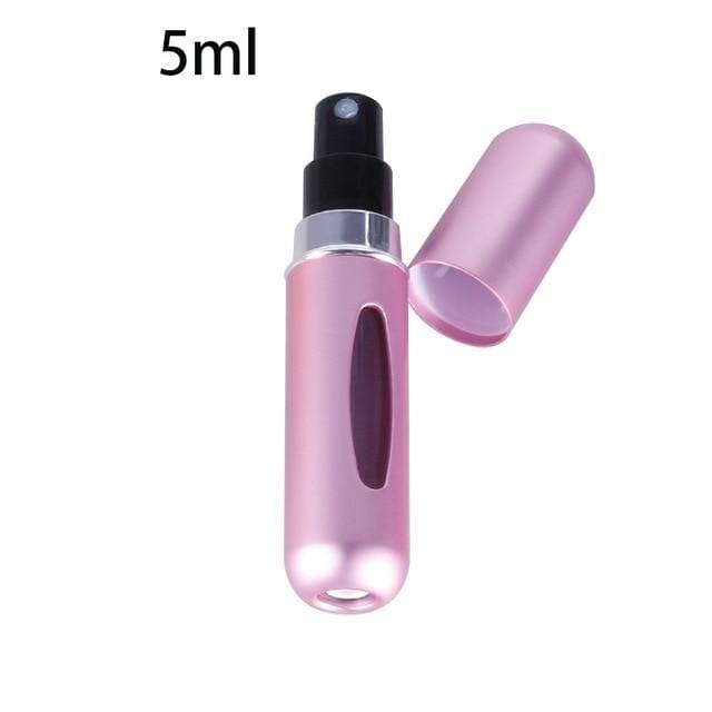 SearchFindOrder Green / 5ML Portable Mini Refillable Perfume Bottle With Spray Scent Pump