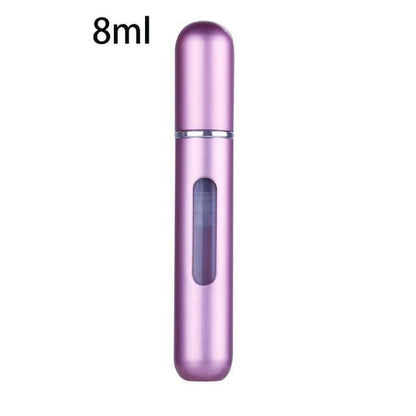 SearchFindOrder Matte Green / 8ML Portable Mini Refillable Perfume Bottle With Spray Scent Pump