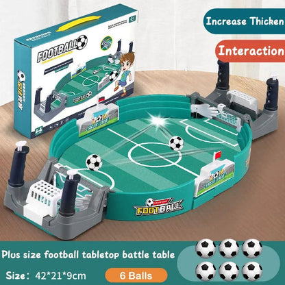 SearchFindOrder Large 10 Balls Family Fun Kick Off Portable Soccer Table for Kids' Interactive Play and Outdoor Parties