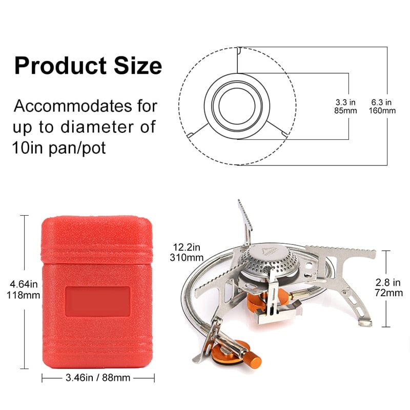 Mini Foldable Outdoor Camping Gas Stove