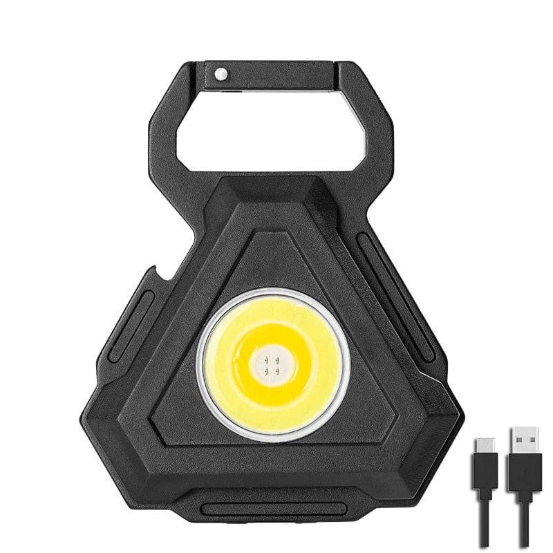 SearchFindOrder Mini LED Flashlight USB Bottle Opener Keychain