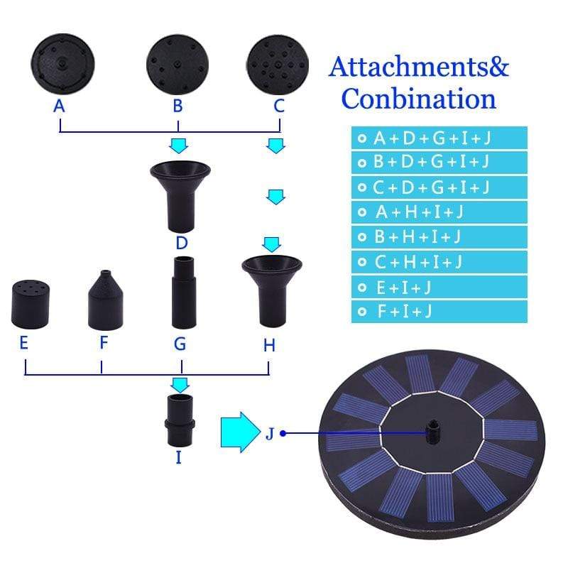 Mini Solar Water Fountain - Smart Shop (Online Store for wise shoppers) 