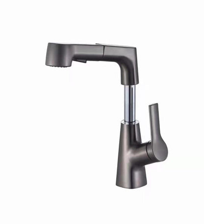 Modern Bathroom Telescopic Basin Waterfall Faucet