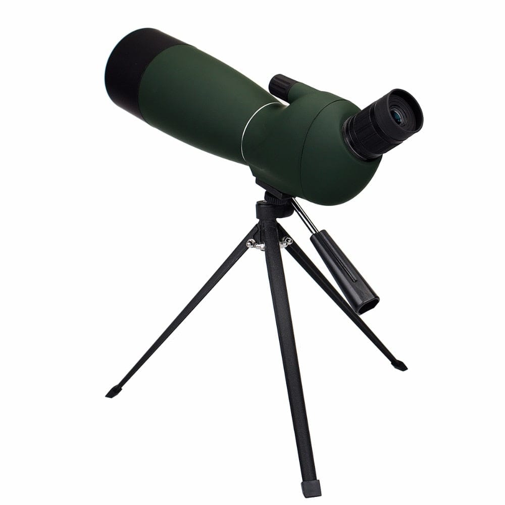 Monocular Spotting Scope With Tripod and Cell Phone Attachment