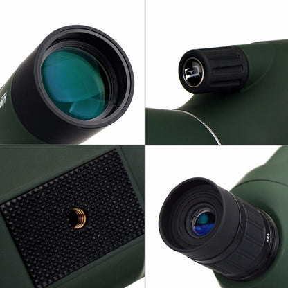 Monocular Spotting Scope With Tripod and Cell Phone Attachment