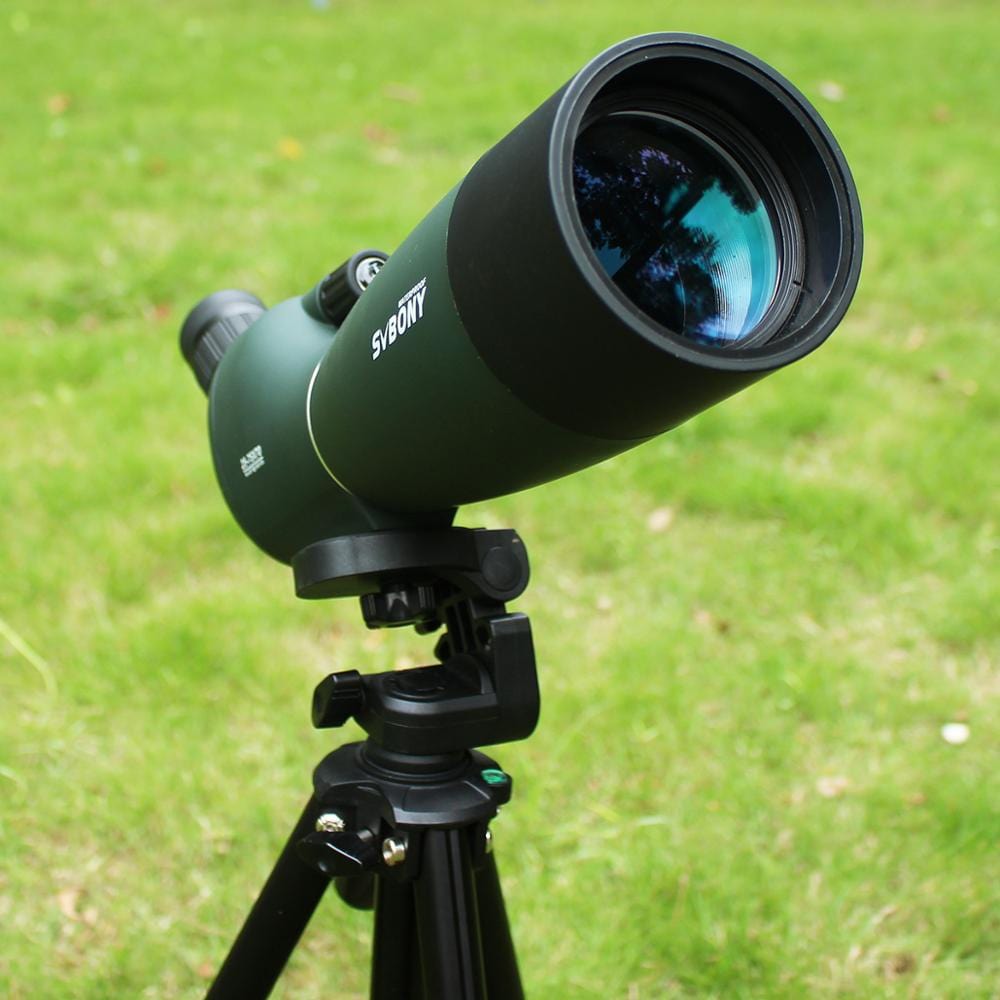 Monocular Spotting Scope With Tripod and Cell Phone Attachment