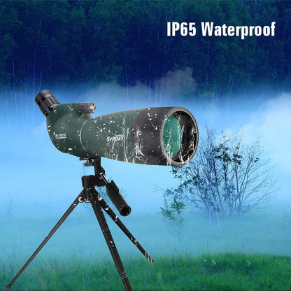 Monocular Spotting Scope With Tripod and Cell Phone Attachment