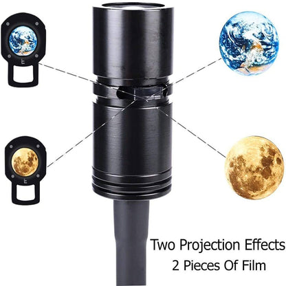 Moon and Earth LED Projector Lamp with 360° Rotatable Bracket - Smart Shop (Online Store for wise shoppers) 