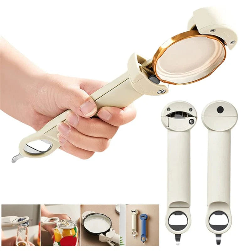 SearchFindOrder Red-Bottle-Opener Multi-Function Bottle Opener Stainless Steel Kitchen Companion