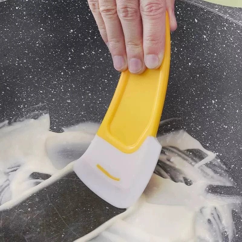 Multipurpose Silicone Spatula, Ideal for Kitchen Cleanup, Cake Baking, and Pastry Work