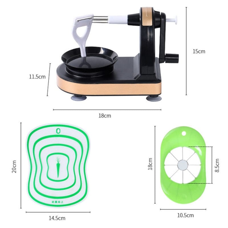 Manual Fruit Peeler and Slicer Machine