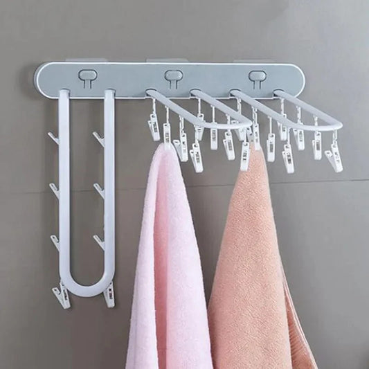 SearchFindOrder black Multifunctional Folding Hanging Drying Rack