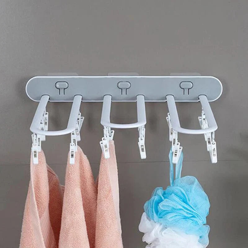 SearchFindOrder grey Multifunctional Folding Hanging Drying Rack