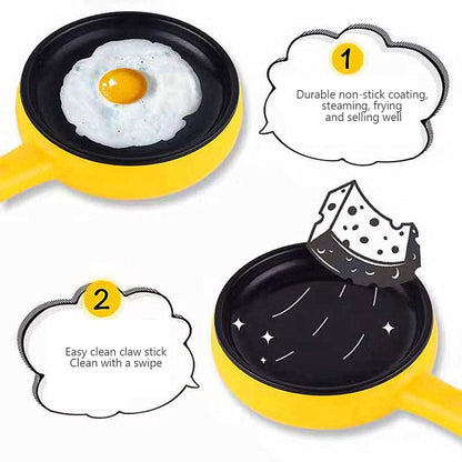 Non-Stick Mini Electric Skillet Frying Pan⁠