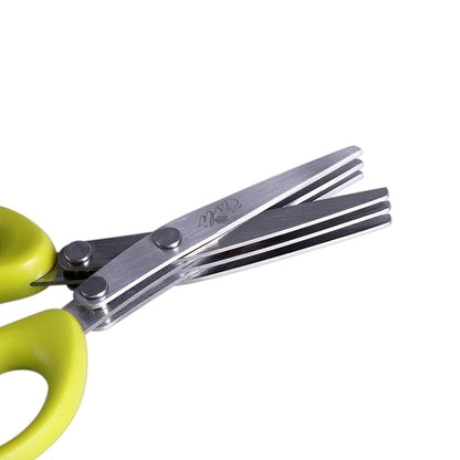 Multifunctional Multi-Layer Stainless-Steel Scissors