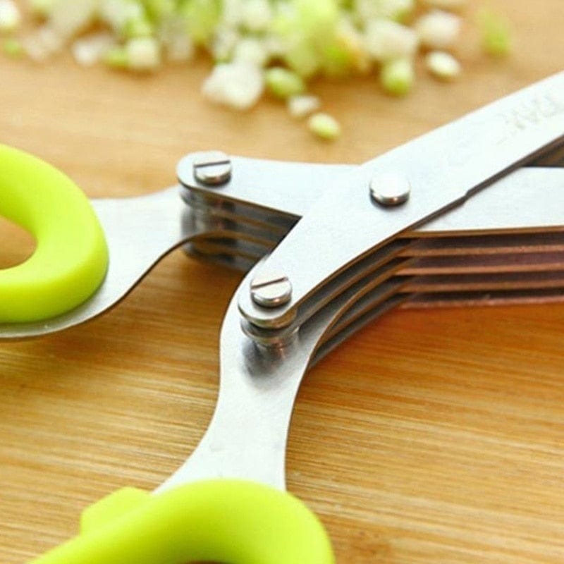 Multifunctional Multi-Layer Stainless-Steel Scissors