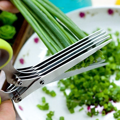 Multifunctional Multi-Layer Stainless-Steel Scissors