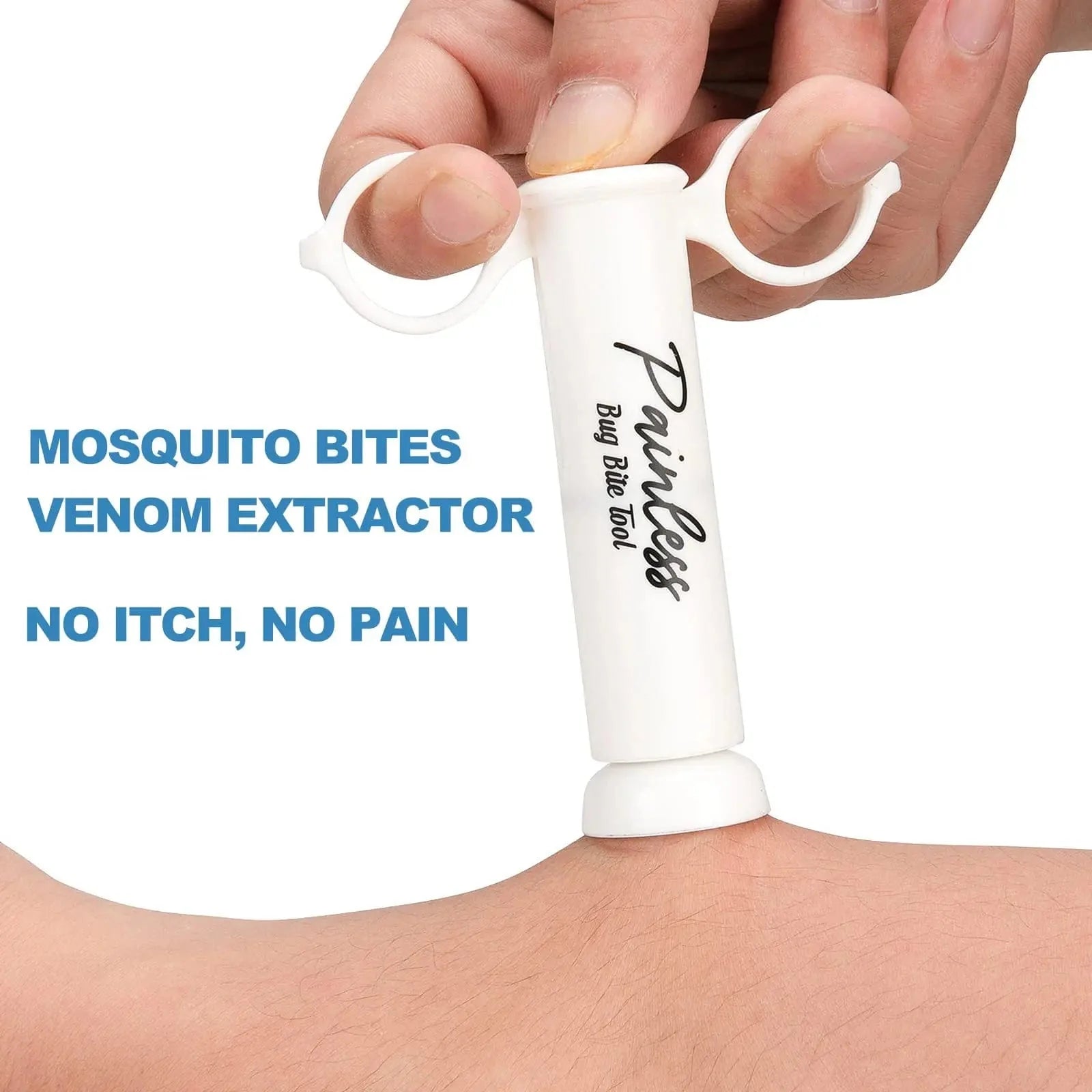 SearchFindOrder 2pcs Natural Outdoor Mosquito Bite Venom Extractor