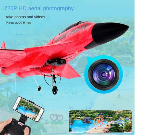 SearchFindOrder New and Improved MiG 530 Remote Controlled Foam Plane with 720P Camera