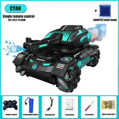 SearchFindOrder GREEN-Single RC Toy Tank with Gesture and Remote Control