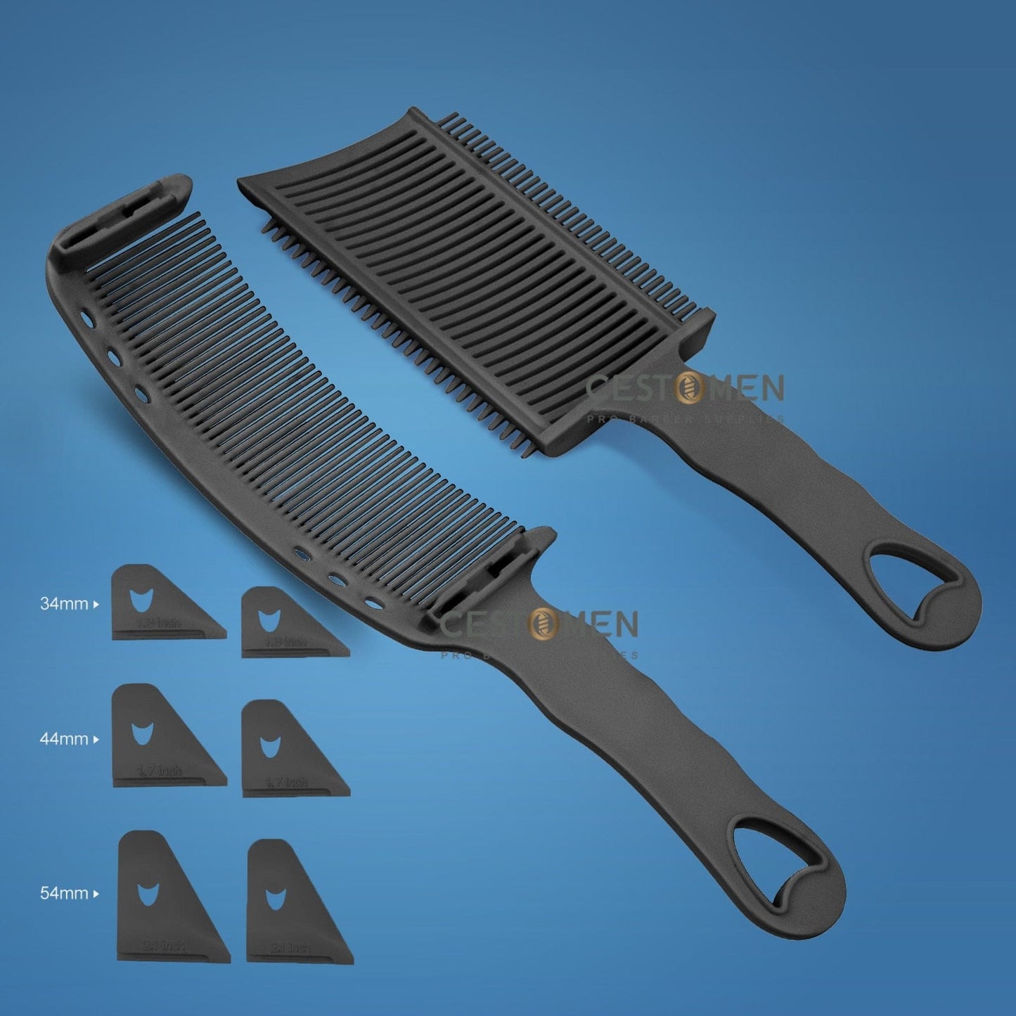 Professional Fade Hair Cutting Styling Comb for Men