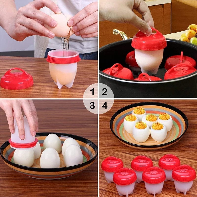 Non-stick Silicone Egg Cook Cups