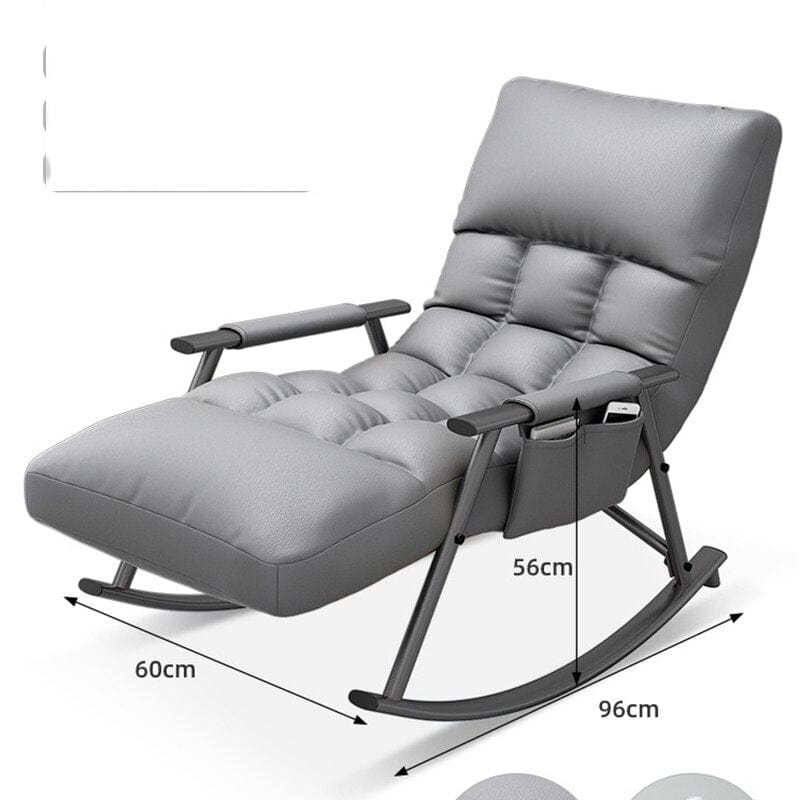 Nordic Style Comfortable Rocking and Lounge Chair