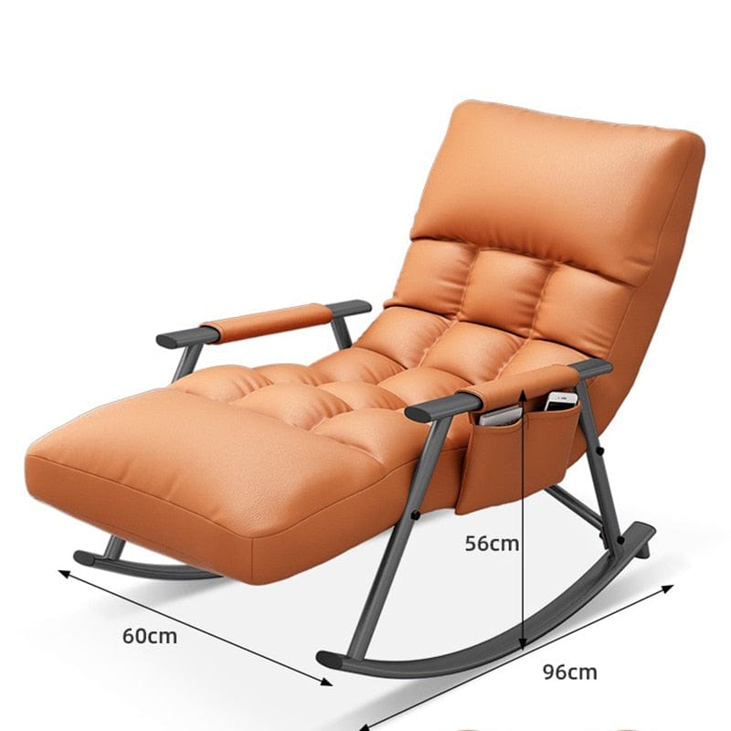 Nordic Style Comfortable Rocking and Lounge Chair