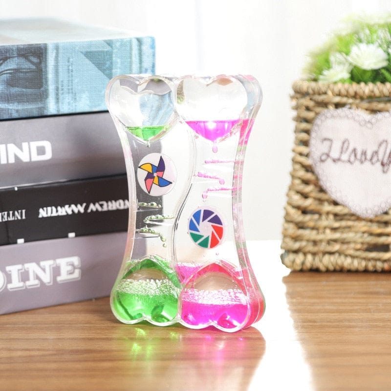 SearchFindOrder J / 9-3.5-14cm Zen Flow Elixir Harmonic Essence Crystal Hourglass