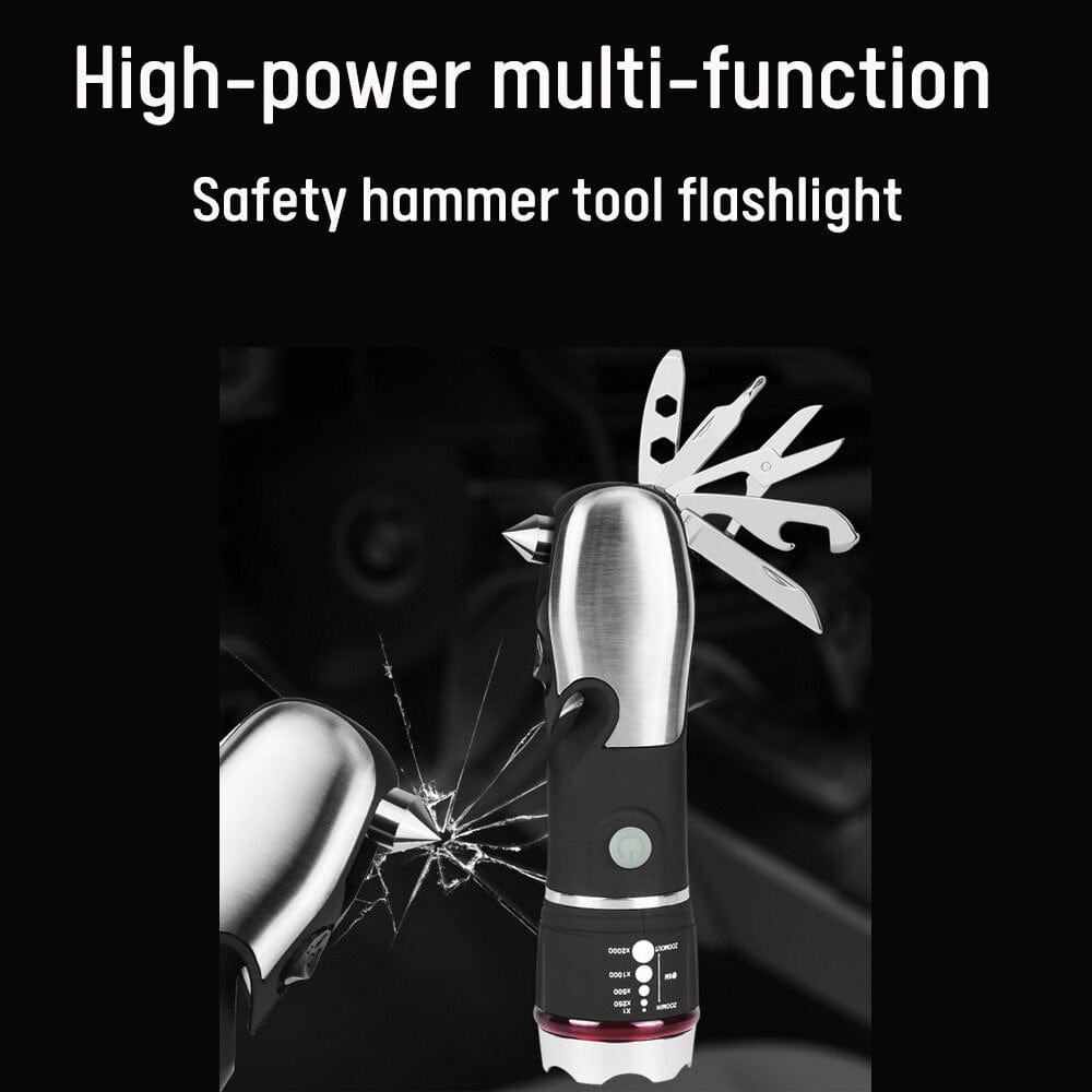 Outdoor Multi-function Flashlight & Tool Essential Items for Camping