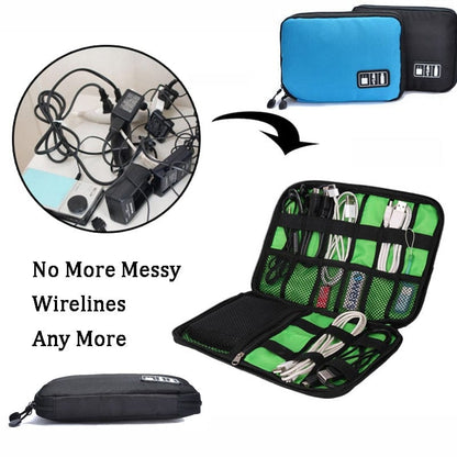 Waterproof Nylon Cable and Device Carrying Travel Kit