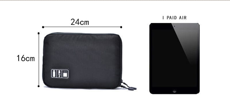 Waterproof Nylon Cable and Device Carrying Travel Kit