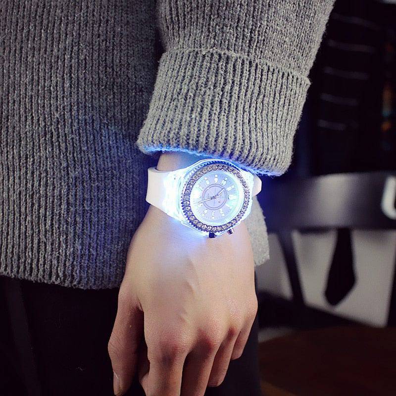 Luminous Multicolor LED Watch - Smart Shop (Online Store for wise shoppers) 