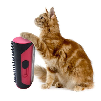 Pet Hair Lint Fur Remover Comb for Dogs and Cats