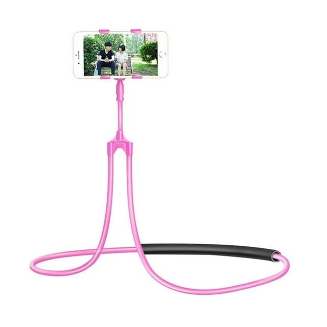 360° Lazy Neck Phone Holder Stand