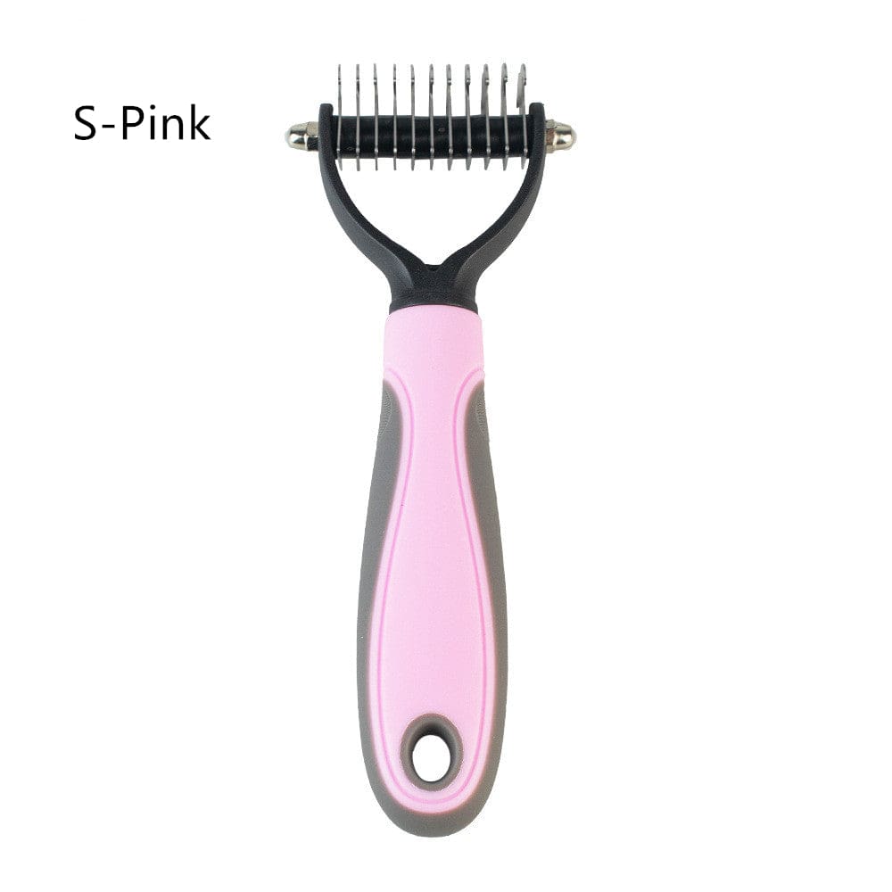 Double-Sided Grooming Pet Brush Tool for Dogs and Cats