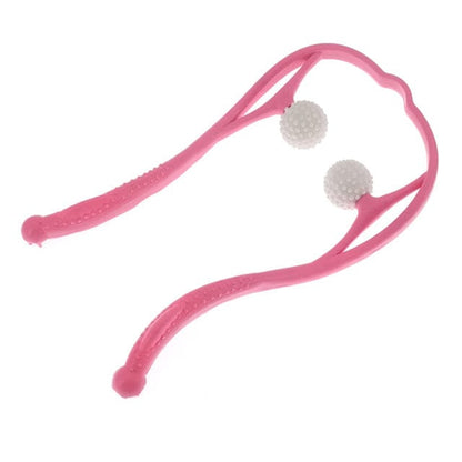 SearchFindOrder Pink-Golf Ball Acupuncture & Neck Massager