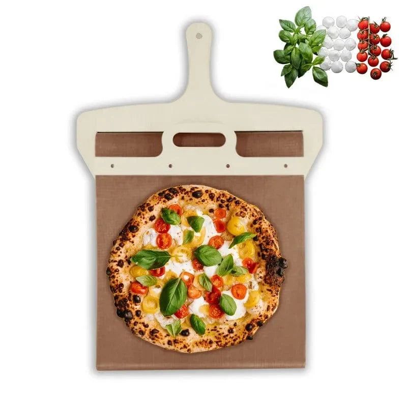 The Magic Sliding Pizza Peel: The Perfect Transfer Slider - Easily Slide and Transfer Pizza with This Sliding Pizza Board Shovel